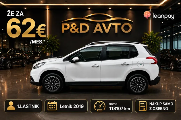 Zunanja slika - Peugeot 2008 - 1,2 PureTech 83 S&S Style - 1