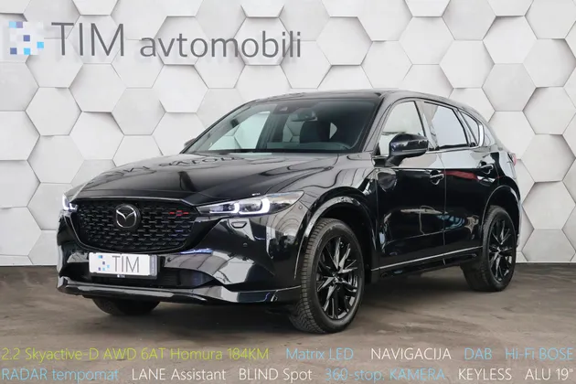 Zunanja slika - Mazda CX-5 - 2.2 Skyactive-D AWD 6AT Homura 184KM - 1
