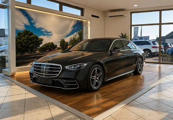 Zunanja slika - Mercedes-Benz S-Razred - 350d 4M L AMG LINE PRO-360-AIRMATIC-DISTRO-VIDEO - 1