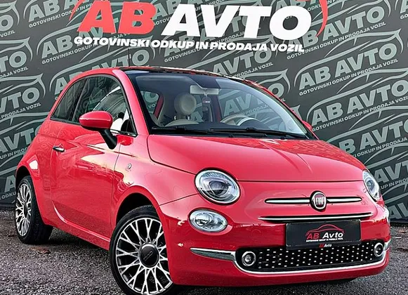 Zunanja slika - Fiat 500 - 1.2 8v Lounge+ALU+STR OKNO+LED+CITY+BREZPOLOGA+TOP - 1