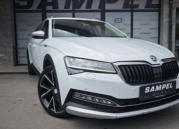 Zunanja slika - Škoda Superb - 2.0 TDI Scout Combi - LED LUČI - AKTIVNI TEMPOMAT - 1