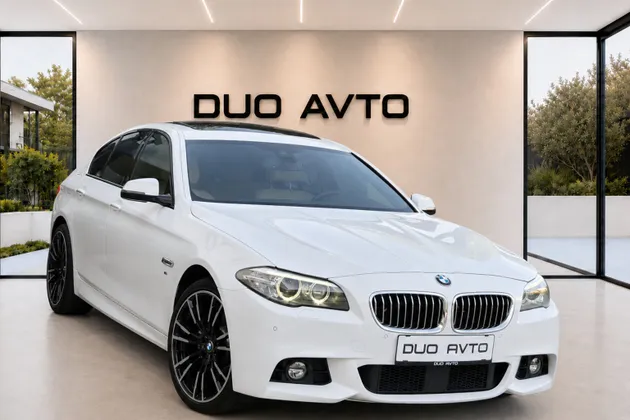 Zunanja slika - BMW serija 5: - 520D-M SPORT-HEAD UP-USNJE-ACC-NA OBROKE TUJCI - 1