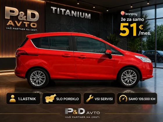Zunanja slika - Ford B-MAX - 1,0 EcoBoost TITANIUM - 1