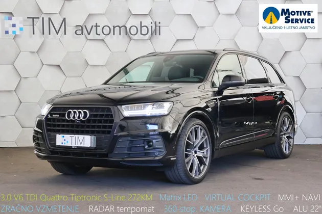 Zunanja slika - Audi Q7 - 3.0 V6 TDI Quattro Tiptronic S-Line 272KM - 1