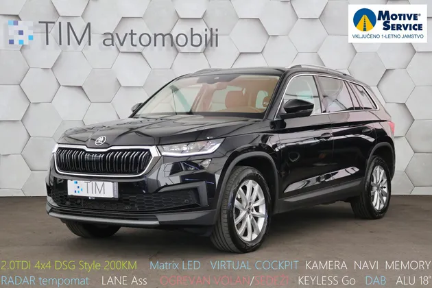 Zunanja slika - Škoda Kodiaq - 2.0 TDI 4x4 DSG Style 200KM - 1