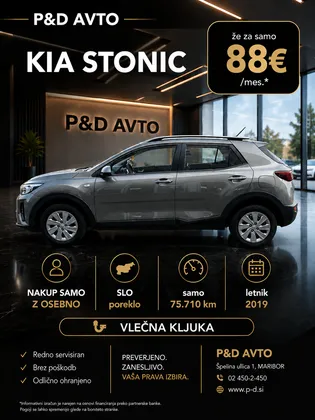 Zunanja slika - KIA Stonic - 1,25 MPI LX Active - 1